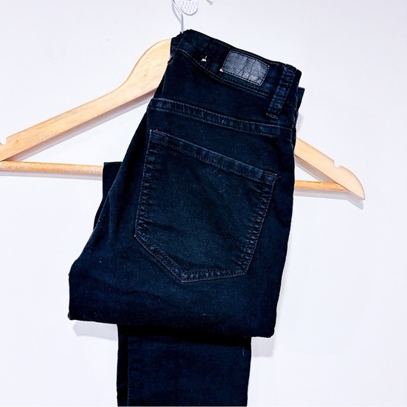 GARAGE Black high-waisted skinny jeans - Picture 3 of 9